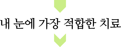 내 눈에 가장 적합한 치료